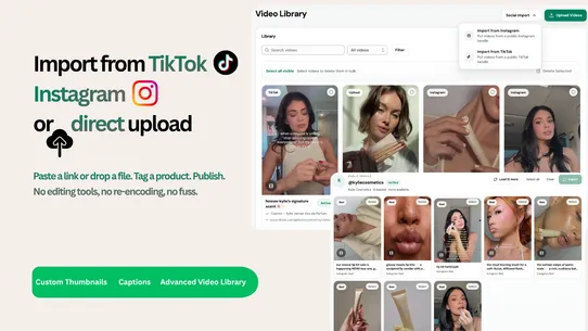 FourCore Shoppable Videos screenshot