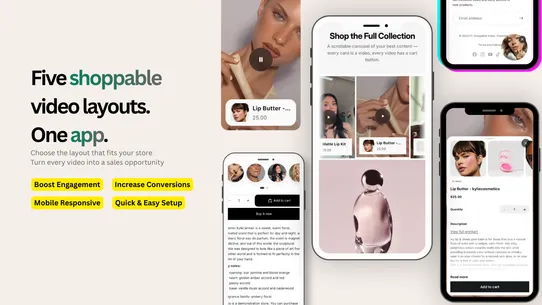 FourCore Shoppable Videos screenshot
