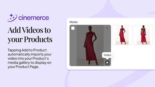 Cinemerce: AI Product Videos screenshot