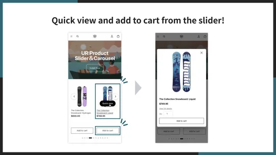 UR:Product Slider＆Carousel screenshot