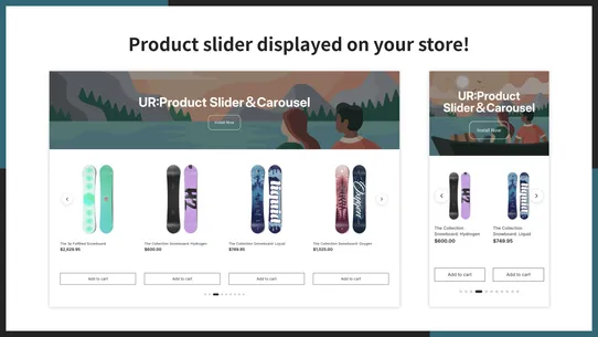 UR:Product Slider＆Carousel screenshot