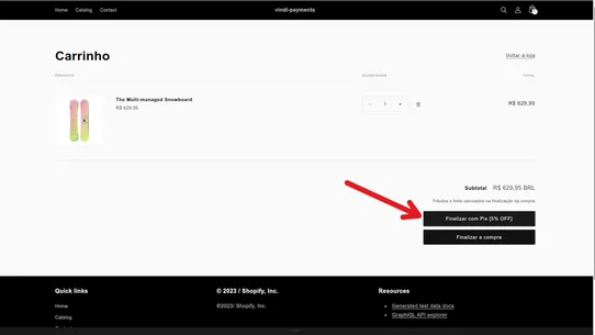 Vindi Advanced screenshot