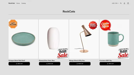 RockCats AI Labels &amp; Badges screenshot