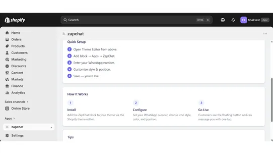 ZapChat screenshot