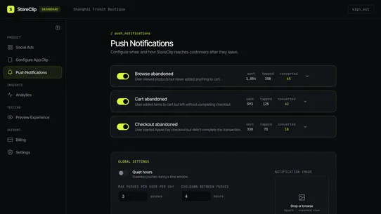 StoreClip screenshot