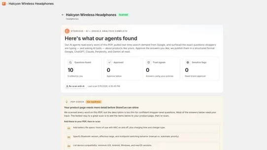 StoreCue screenshot