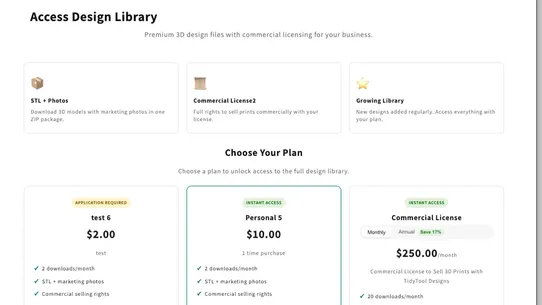 MakerVault: License Manager screenshot