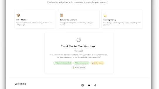 MakerVault: License Manager screenshot