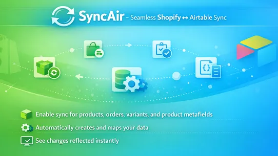SyncAir Instant Airtable Sync screenshot