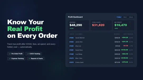 OCS Real Profit Calculator screenshot
