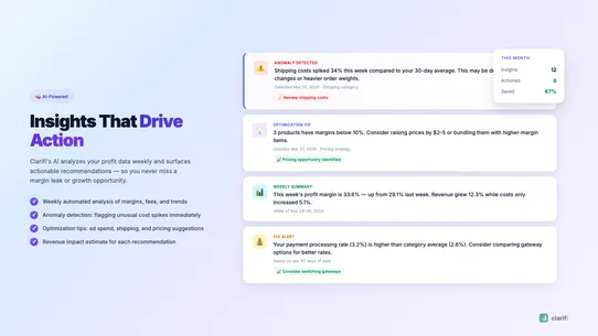 Clarifi screenshot