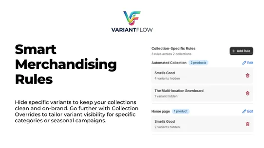 VariantFlow screenshot