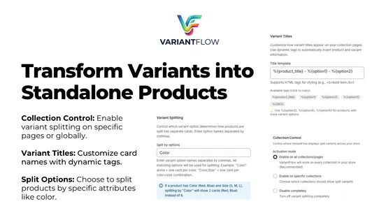 VariantFlow screenshot
