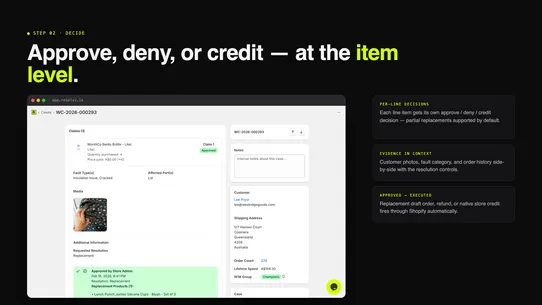 Resolvi ‑ Warranty Management screenshot