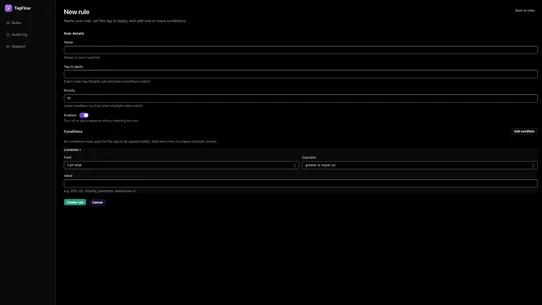 TagFlow — Auto Tag Orders screenshot
