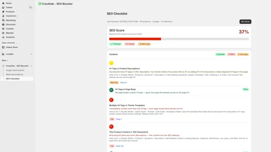 Ai SEO Booster screenshot