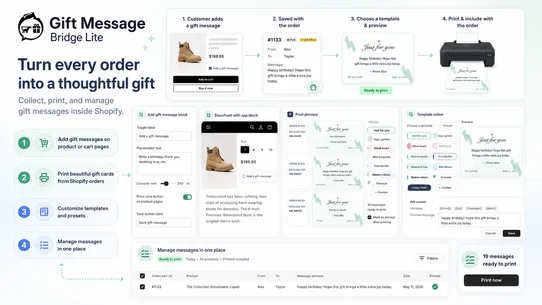 Qurve: Gift Message Bridge screenshot
