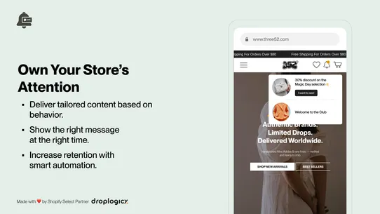 Buzz ‑ Notifications &amp; Upsell screenshot