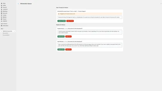 ShelfLife Community Forum screenshot