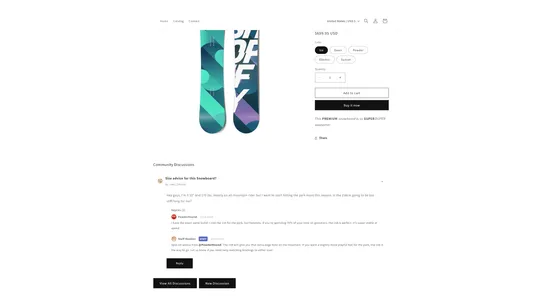 ShelfLife Community Forum screenshot