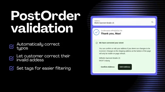 VerifyShip ‑ Address Validator screenshot