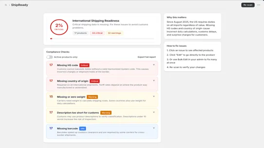 ShipReady screenshot