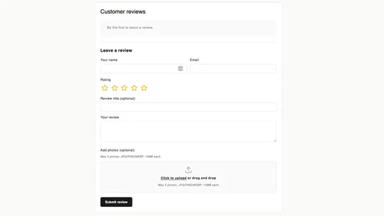 Gleam Reviews screenshot