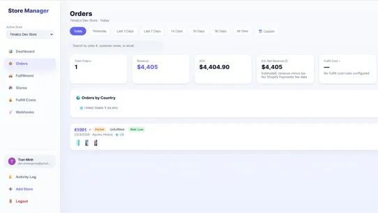 Timalco Store Manager screenshot