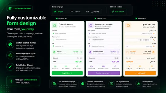 FormBoost COD Form &amp; Upsell screenshot