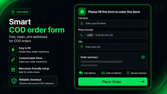 FormBoost COD Form &amp; Upsell screenshot