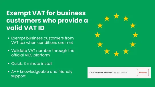 Easy EU VAT Exemption screenshot