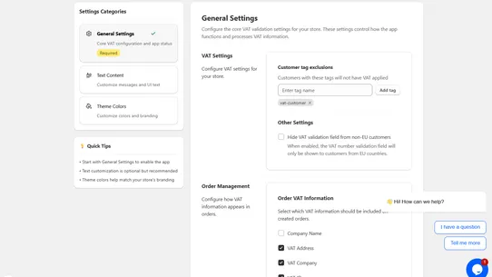 Easy EU VAT Exemption screenshot