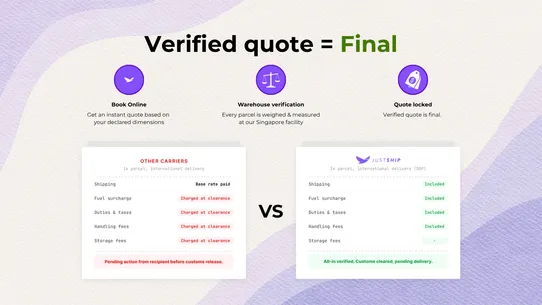 JustShip screenshot