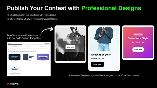 ReelWin: UGC Video Contests screenshot