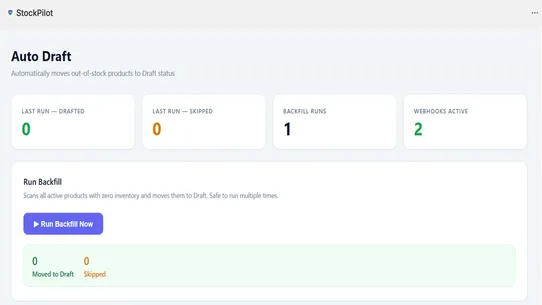 Stock Pilot screenshot