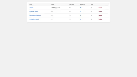 Replen: Inventory &amp; POs screenshot