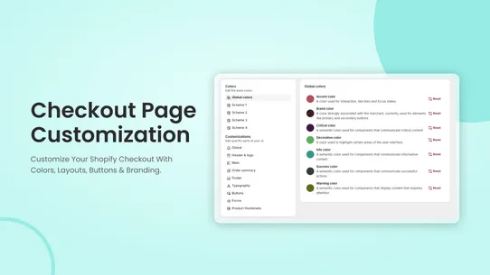 SK: Checkout Customizer screenshot