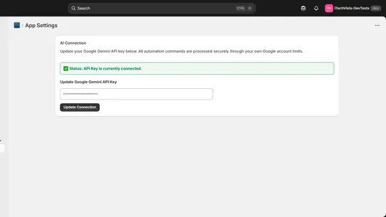 GemAI Store Manager screenshot