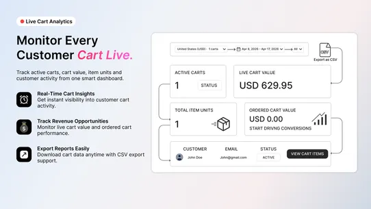 Live Cart screenshot