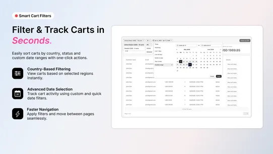Live Cart screenshot