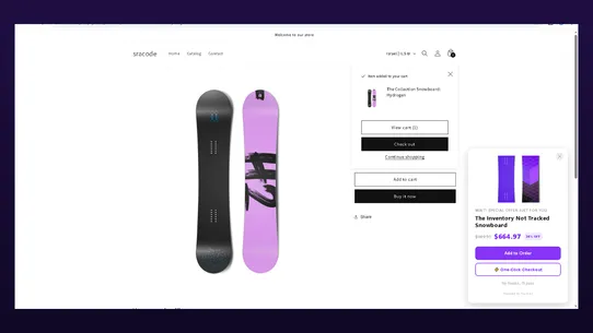 FluxCart screenshot