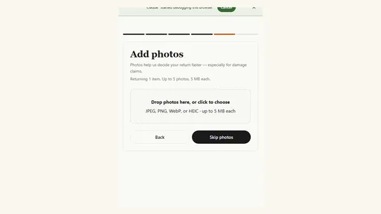 Adjudge: Returns &amp; Fraud AI screenshot