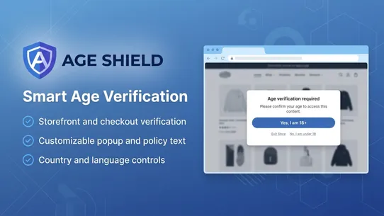 AgeShield ‑ Age Verification screenshot