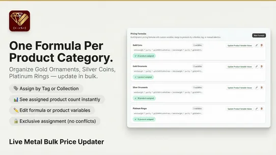 Live Metal Bulk Price Updater screenshot