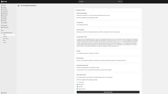 LittleHelpling Product Copy screenshot