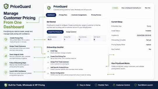 PriceGuard ‑ Trade Pricing screenshot