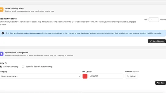AutoSync Store Locator screenshot