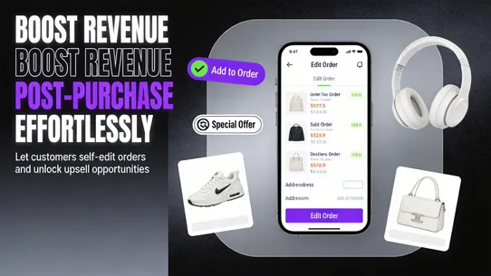 AClaw: Order Editing &amp; Upsell screenshot