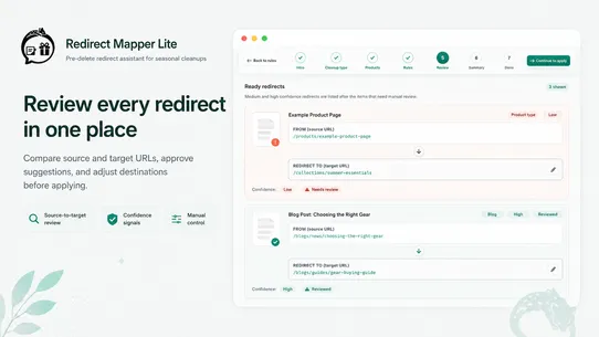 Quoll: Redirect Mapper Lite screenshot
