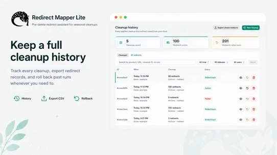 Quoll: Redirect Mapper Lite screenshot